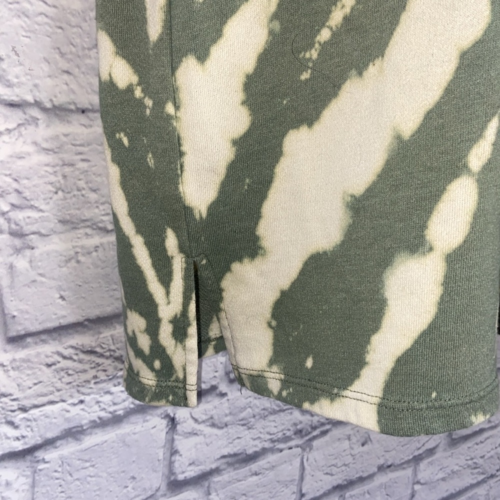 Olive & Oak size Small Terry Green Bleach Tie-Dye Sweatshirt - Picture 5 of 13